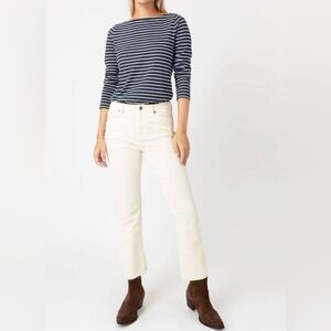 Ann Mashburn Cropped Flare Leg 5-Pocket Pant